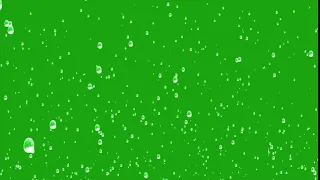 Green screen Rain Freezing Effect