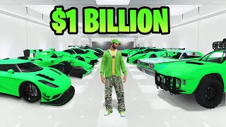 This GTA 5 Garage Is Worth ONE BILLION Dollars...