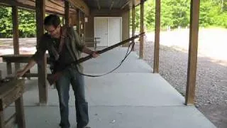 Loading and firing an 1853 Enfield rifle-musket.