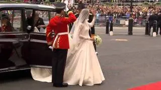 Kate's dress revealed