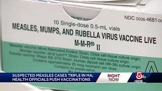 Number of suspected measles cases triples in Massachusetts, DPH says