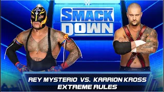 Full Match Rey Mysterio vs karrion kross WWE Smackdown Extreme Rules January 23 , 2023