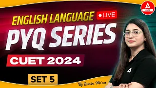 CUET 2024 English language Previous Year Question | PYQ's Set 5 | By Rubaika Ma'am