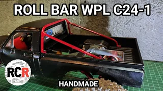 Membuat Roll Bar Metal Untuk WPL c24-1 HILUX