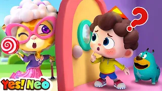 Don't Open the Door to Strangers, Neo | Who's at the Door? | Kids Songs | Yes! Neo