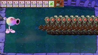 99999 Gargantuar vs Hypno-shroom Pea - Plants vs Zombies