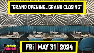 #BecauseMiami: Grand Opening...Grand Closing | The Dan Le Batard Show with Stugotz