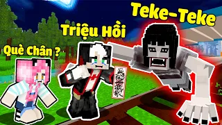 MỀU 24H PHÁT HIỆN TEKE TEKE TRONG MINECRAFT*REDHOOD TRIỆU HỒI TEKETEKE TRUYỀN THUYẾT ĐÔ THỊ NHẬT BẢN