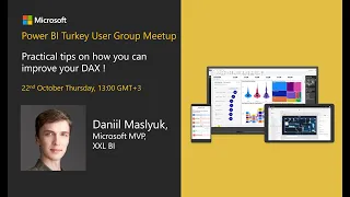 Practical tips on how you can improve your DAX with Daniil Masyluk