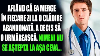 Aflând că ea merge în fiecare zi la o clădire abandonată, a decis să o urmărească. Nimeni nu se aște