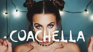 3 HEATLESS COACHELLA MUSIC FESTIVAL HAIRSTYLES & MAKEUP TUTORIAL || Natalie-Tasha Thompson