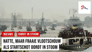 Dordt in Stoom begonnen met vlootschouw: zo zag dat eruit