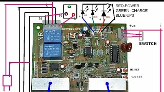 200W Fully Automatic Inverter Kit Ki Full Wiring Conection ll 200W Inverter Kit Ki full Wiring