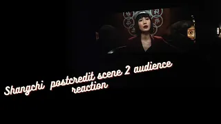 Shang chi post credit scene 2 audience reaction #shangchipostcredit