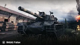 M48A5 Patton | 11 фрагов и 11k+ урона на Энске