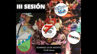 III Sesión - Festival Internacional de Folklore en el Segura 2020