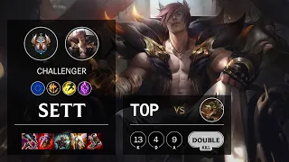 Sett Top vs Renekton - EUW Challenger Patch 11.22