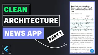 Build A News App - Add Packages & Create Folders Structure | PART 1 - Flutter Clean Architecture