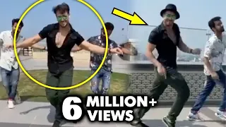 Tiger Shroff's TRIBUTE To His IDOL Hrithik Roshan On Ghungroo Song From WAR | Le Gayi Le Gayi