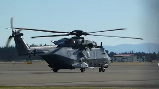 RNZAF NH-90 taxing towards the runway