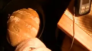 Baking Bread ON TOP of your wood stove!
