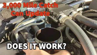 What's in my oil catch can after 3,000+ miles? 2020-22+ Nissan Frontier