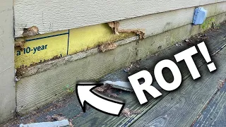 Replacing Rotted Wood Siding | Step by Step Guide