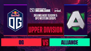 Dota2 - OG vs. Alliance - Game 1 - DreamLeague S15 DPC WEU - Upper Division
