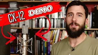 DEMO: Warm Audio CX12 tube microphone