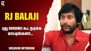 புது Heroines கூட நடிக்க மாட்டிங்களா...RJ Balaji Interview | Run Baby Run | Lokesh Kanagaraj