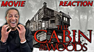 CABIN IN THE WOODS (2012) | MOVIE REACTION | My First Time Watching | It’s Not what you think!? 😱🤯