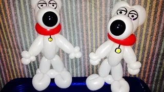 Family Guy Balloon Twisting: Brian The Dog