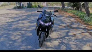 BMW C400GT acceleration 0-top speed!