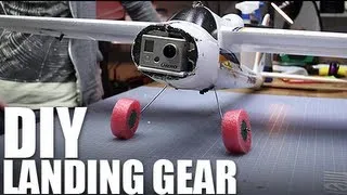 Flite Test - DIY Landing Gear - FPV Bixler!