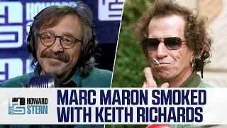 Marc Maron Smoked With Keith Richards