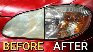 How To Restore Your Headlights | BEST RESULTS