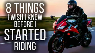 8 Things I Wish I Knew When I First Started Riding Motorcycle