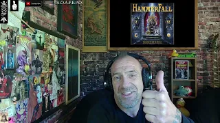 Hammerfall - Legacy of Kings (Remastered 2018) - Reaction with Rollen