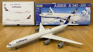 Assembly / Revell + BrazModels 1/144 scale Airbus A340-600 Lufthansa (Modified)/ Part 1 / Zocker J