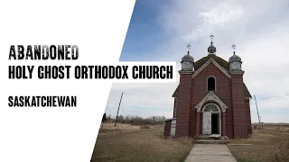 Abandoned Holy Ghost Ukrainian Orthodox Church in Insinger, Saskatchewan