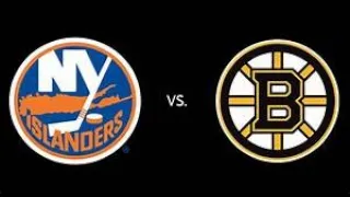 (LIVE COVERAGE) Boston Bruins vs. New York Islanders