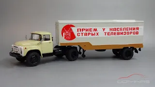 ЗиЛ-130В1 с полуприцепом ОдАЗ-794 | Start Scale Models | Масштабные модели грузовых автомобилей СССР