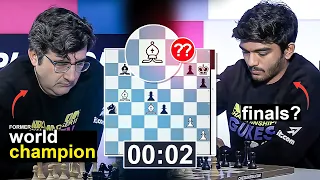 Can 16-year-old Gukesh beat the Former World Champion Kramnik? | Armageddon Chess 2023 ft. Radjabov