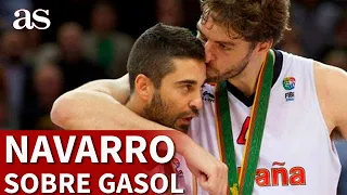 RETIRADA CAMISETA PAU GASOL | Las palabras de NAVARRO después de que su AMIGO hiciese HISTORIA | AS