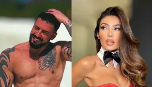 Robert Berisha shfaqet i ‘zhveshur‘, Nora Istrefi nuk permbahet ne reagim