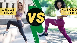 Chloe Ting vs Koboko Fitness || Why I quit Chloe Ting Workouts