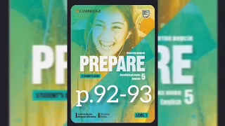 Prepare 5. p.92, 93.