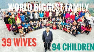 ZIONA : The Man with 39 Wives, the world largest family