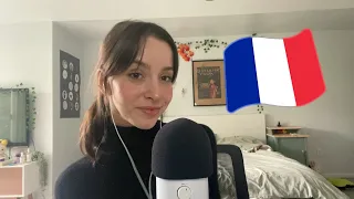 ASMR French whisper ramble 🇫🇷