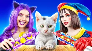 Gdyby Poppy Playtime 3 Mnie Adoptowała! Pomni kontra CatNap!